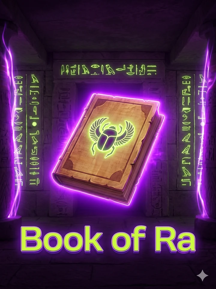 Превʼю слота Book of Ra — єгипетська тематика